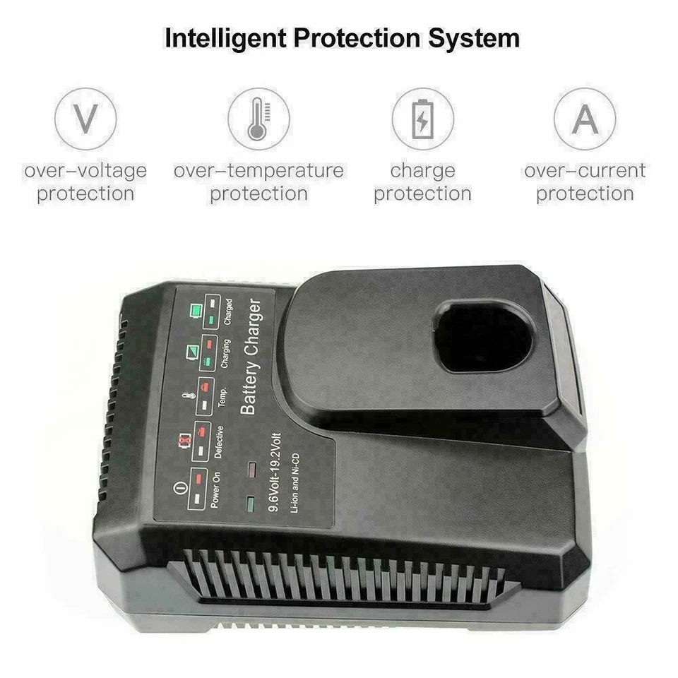 Carregador de bateria para Craftsman 19,2 volts bateria 11375 C3 DieHard 130279005 11376 - Imagem 2 de 4