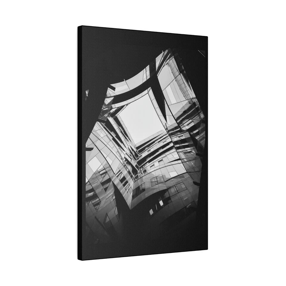 Abstract Geometric Industrial Modern Corporate Cityscape Skyscraper Series 3/3 - Image 4 of 4