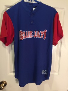 blue jays button up shirt