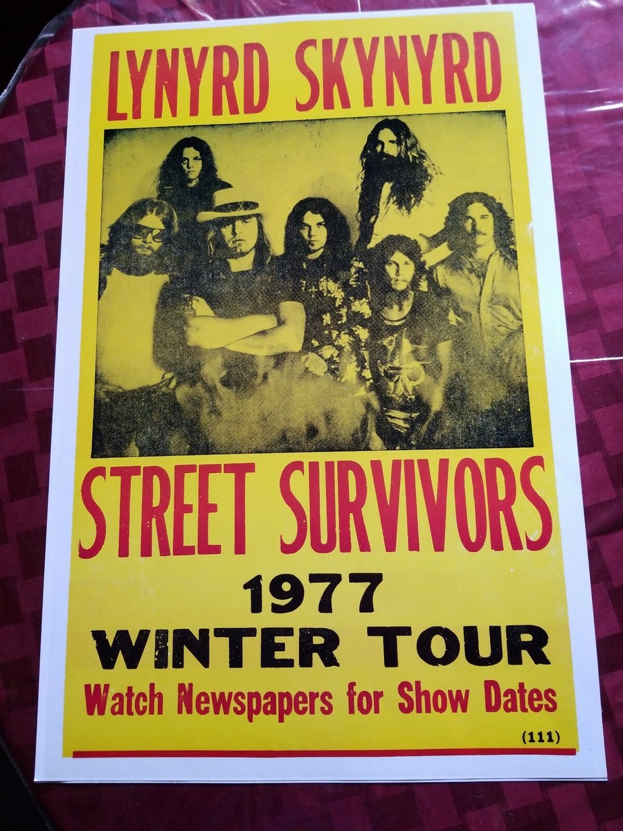 LYNYRD SKYNYRD WINTER TOUR 1977 POSTER | eBay