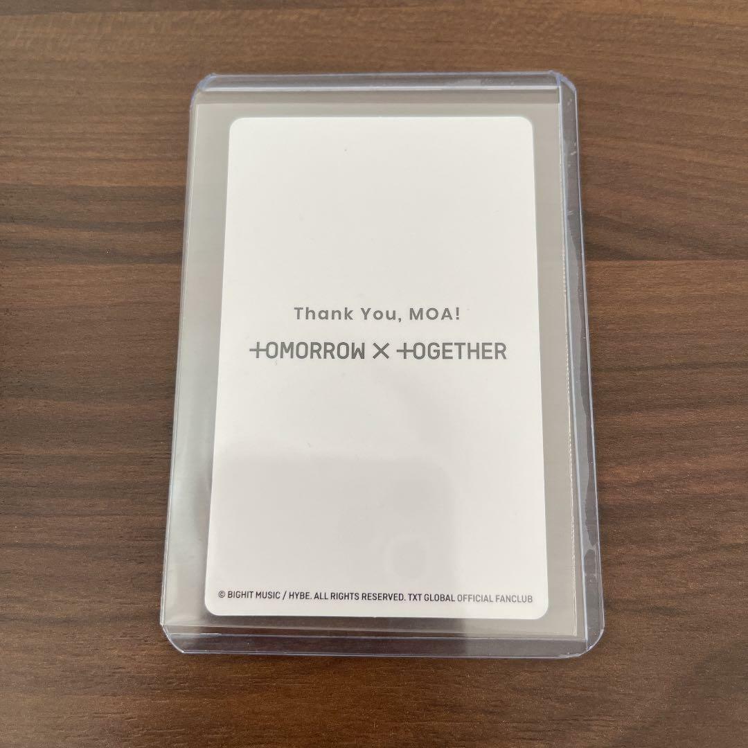 TXT Japan FC Renewal Continuation Benefit Photocard Fan club