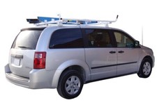 Aluminum Ladder Rack For Minivan - Double Ladder Lock Down Aluminum Ladder Rack For Minivan - Double Ladder Lock Down