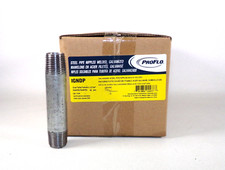 NEW ProFLo IGNDP 1/2" x 4" Galvanized Steel Pipe Nipples, Sch 40 (Box of 25)