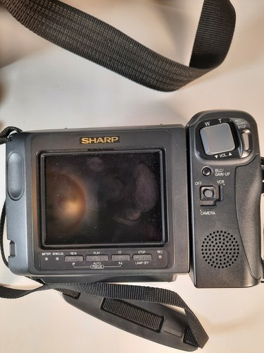 Sharp VL-E49U 8mm HiFi Monaural camcorder viewcam 12x zoom NO BATTERY NOT TESTED - Picture 6 of 10