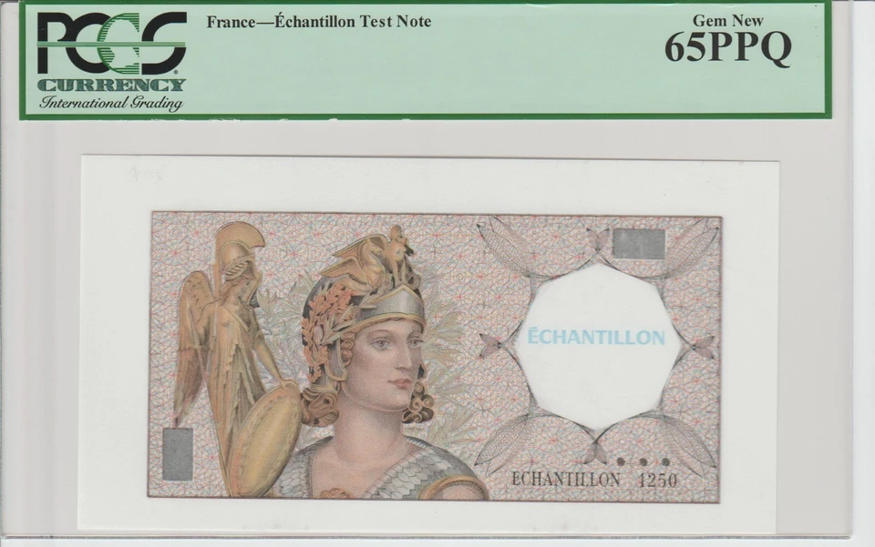 PCGS France -Echantillon Test Note 63PPQ - Image 3 of 4