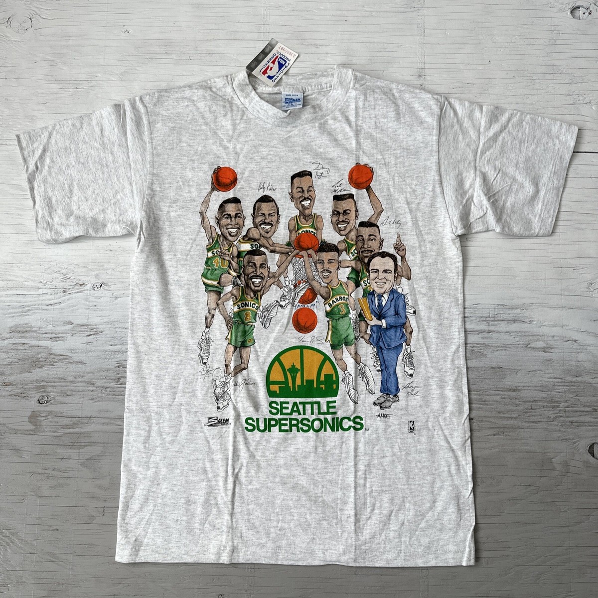 デッドストックSALEM NBA オールスター1996 Tシャツ★N2070 デッドストックSALEM NBA オールスター1996 Tシャツ☆N2070