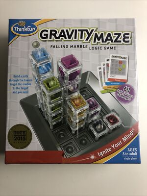 ThinkFun Gravity Maze Marble Run Brain Game and STEM Toy for Boys and Girls TOTY