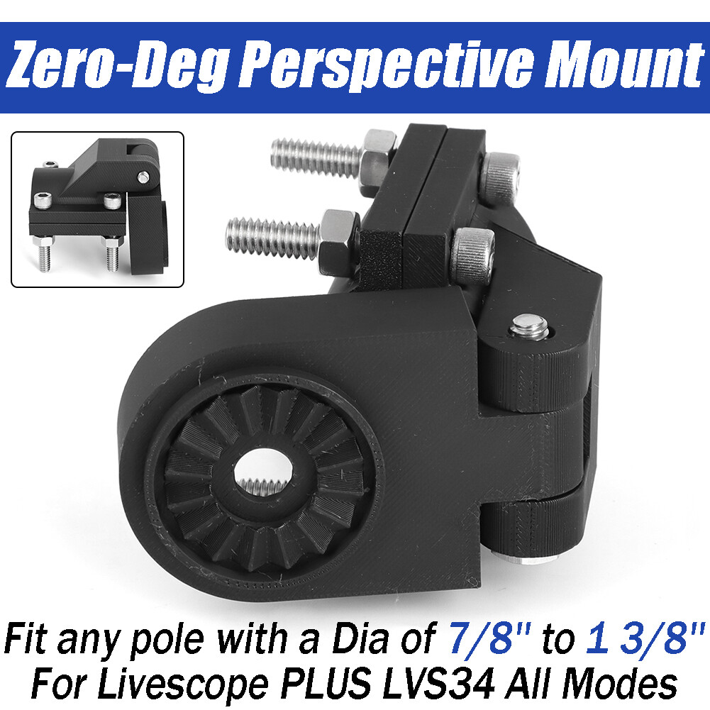 Pole Mount For PLUS LVS34 All Modes Zero Degree Perspective Pole