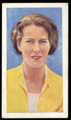 Tabakkarte, R&J Hill, CELEBRITIES OF SPORT, 1939, ME Lumb, Squash, #35