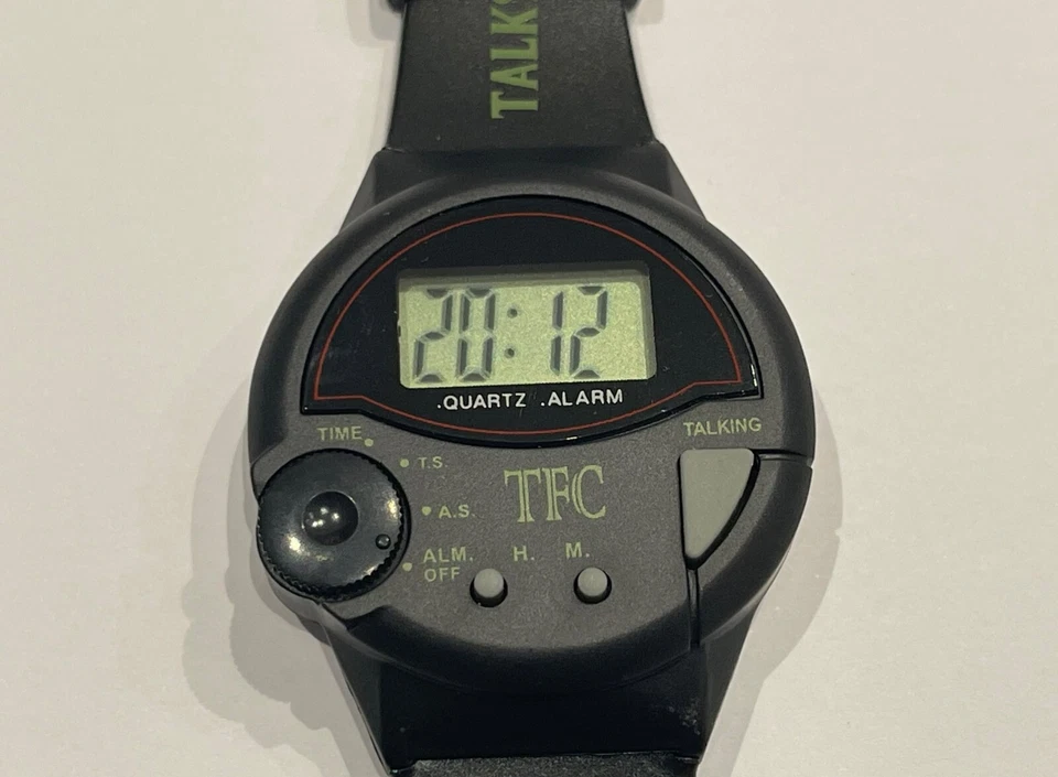 OROLOGIO PARLANTE DA POLSO SVEGLIA VOCALE ITALIANO PER CIECHI NON VEDENTI - Imagen 4 de 4