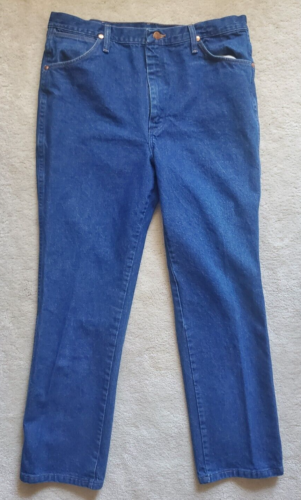 Wrangler Jeans Men's 34x31* Dark Wash High Rise Cowboy Cut Straight 936PWD