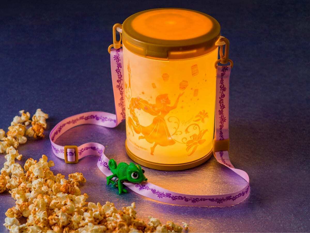Tokyo Disney Resort Tangled Rapunzel lantern popcorn bucket Case