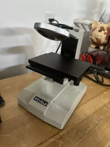 Meiji Techno Biological Microscope  Base and stage