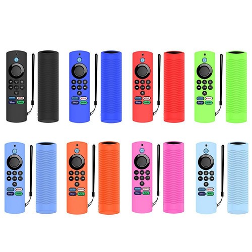 Remote Cover with Lanyard for Fire TV Stick Lite (Luminous Blue) - Afbeelding 8 van 9
