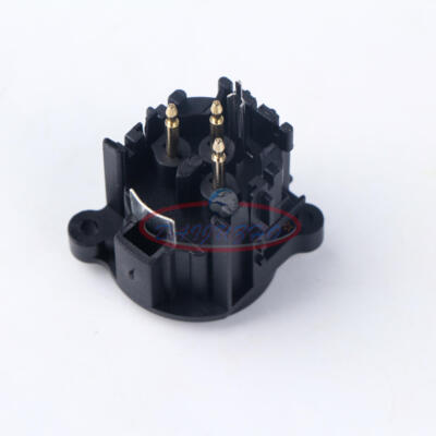 1Pcs XLR 3 Pin Panel Mount Male Chassis Socket Connector