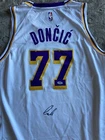 Luka Doncic Signed Autograph Auto White NBA Lakers Jersey PSA/DNA
