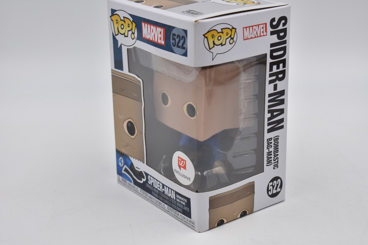 Funko Pop! SPIDER-MAN BOMBASTIC BAG-MAN #522 POP! Marvel Walgreens