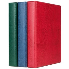 GRANDE F Padded 3-ring Binder Holds GRANDE Stock Sheets & EASY (SH312) Pages Red