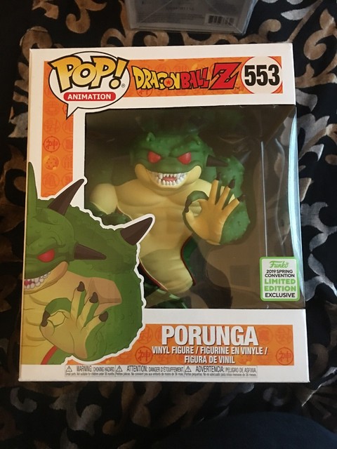 Funko Pop! Dragon Ball Z DBZ PORUNGA 6 Inch 2019 ECCC Shared EXCLUSIVE-SOLD OUT! | eBay