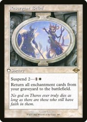 Resurgent Belief - Foil Etched - Retro Frame - Modern Horizons 2
