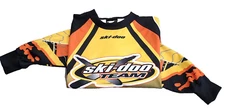 Team Ski-Doo X Performance Scale Snowmobile Racing Shirt Jersey Elbow Pads Sz L