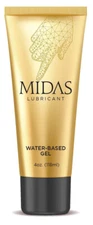 Midas Lubricant Water Based Gel 4 oz Lube for Condoms USA Made