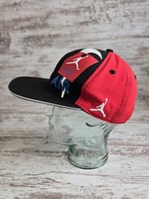 Nike Air Jordan Hat Youth Black Red Blue Jumpman Snap Back Cap