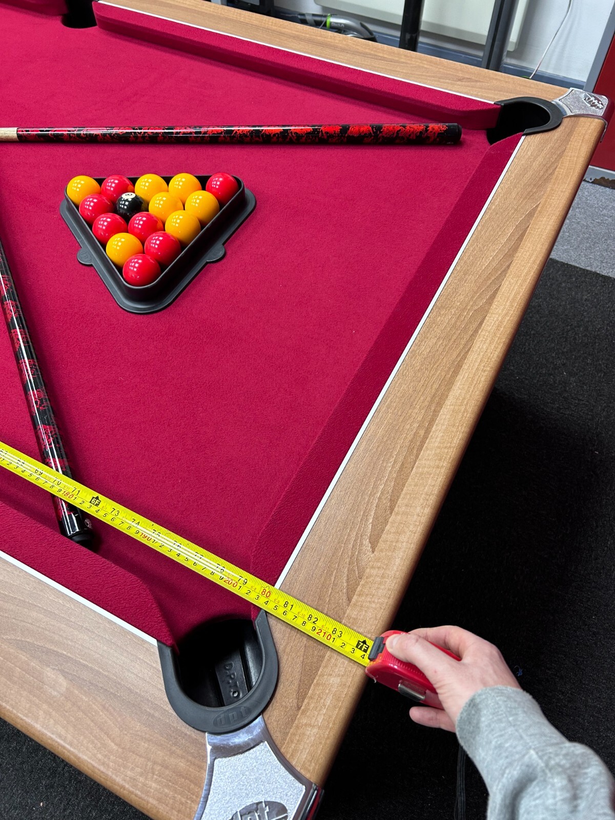 DPT 7ft Dining Room Pool Table Slate Bed eBay