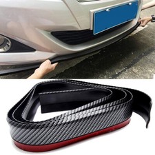 Universal Front Bumper Lip Strip Splitter Body Spoiler Carbon Fiber 8.2ft250cm