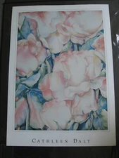 Large Lithograph by Deborah Whitby-Jessica's Gift + Floral Cathleen Daly- 34"