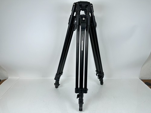 Manfrotto Video Tripod 351MVB2 Aluminum Fully Functional - Picture 2 of 9