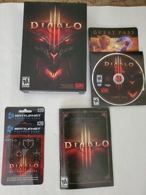 Collectibles Box Retail Diablo III   w/ BattleNet cards