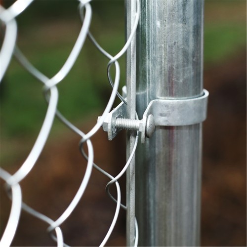ALEKO Galvanized Steel 6 X 50 feet Roll Chain Link Fence Fabric 12.5-AW Gauge - Picture 8 of 9