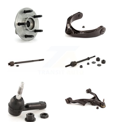 Bearing Lower Upper Arm Tie Rod  Link Front Right Kit (6Pc) For Dodge Ram 1