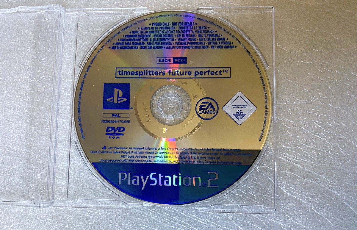 Time Splitters 2 – PS2 – Version Promo Only (boîtier Rayé) – État Correct