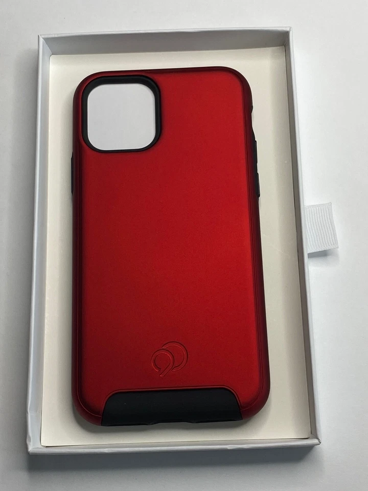 Capa Nimbus9 Cirrus 2 Series para Apple iPhone 11 Pro - Vermelho Carmesim / Preto - Imagem 4 de 4