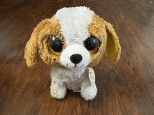 Vintage TY Beanie Boos 6” Cookie The Dog Bean Bag Plush Stuffed Animal Toy