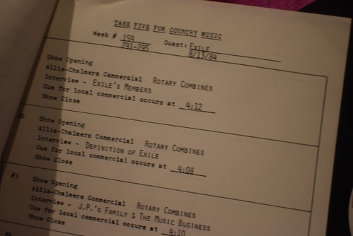 RALPH EMERY INTERVIEWS "TAKE FIVE" RADIO SHOW EXILE/Oak Ridge Boys/S.West - Picture 5 of 6