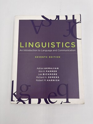 洋書 Linguistics, seventh edition Linguistics, Seventh Edition: An Introduction to Language and