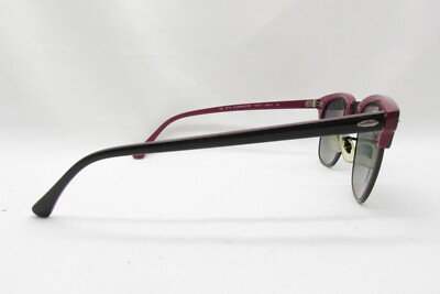 RAY-BAN CLUBMASTER RB 3016 1103/71 3N SUNGLASSES 49-21-140 RAY-BAN CLUBMASTER RB 3016 1103/71 3N SUNGLASSES 49-21-140