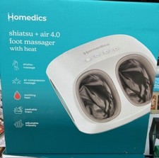 Homedics Shiatsu Air 4.0 Foot Massager with Heat NEW OPEN BOX
