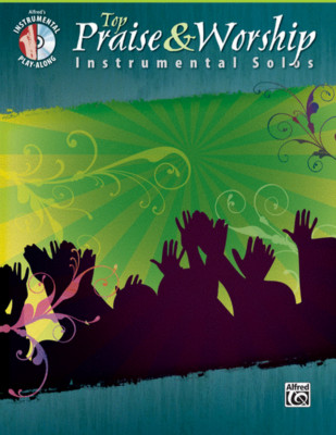 Alfred Top Praise & Worship Instrumental Solos FOR CLARINET BOOK/CD PLAY-ALONG