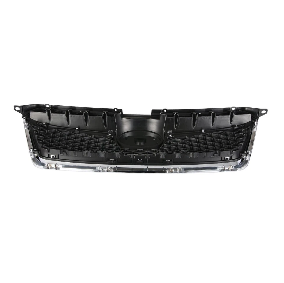 For Subaru Impreza XV Crosstrek Front Bumper Upper Grille Chrome Grill 2013-2017 Foto 3 de 4