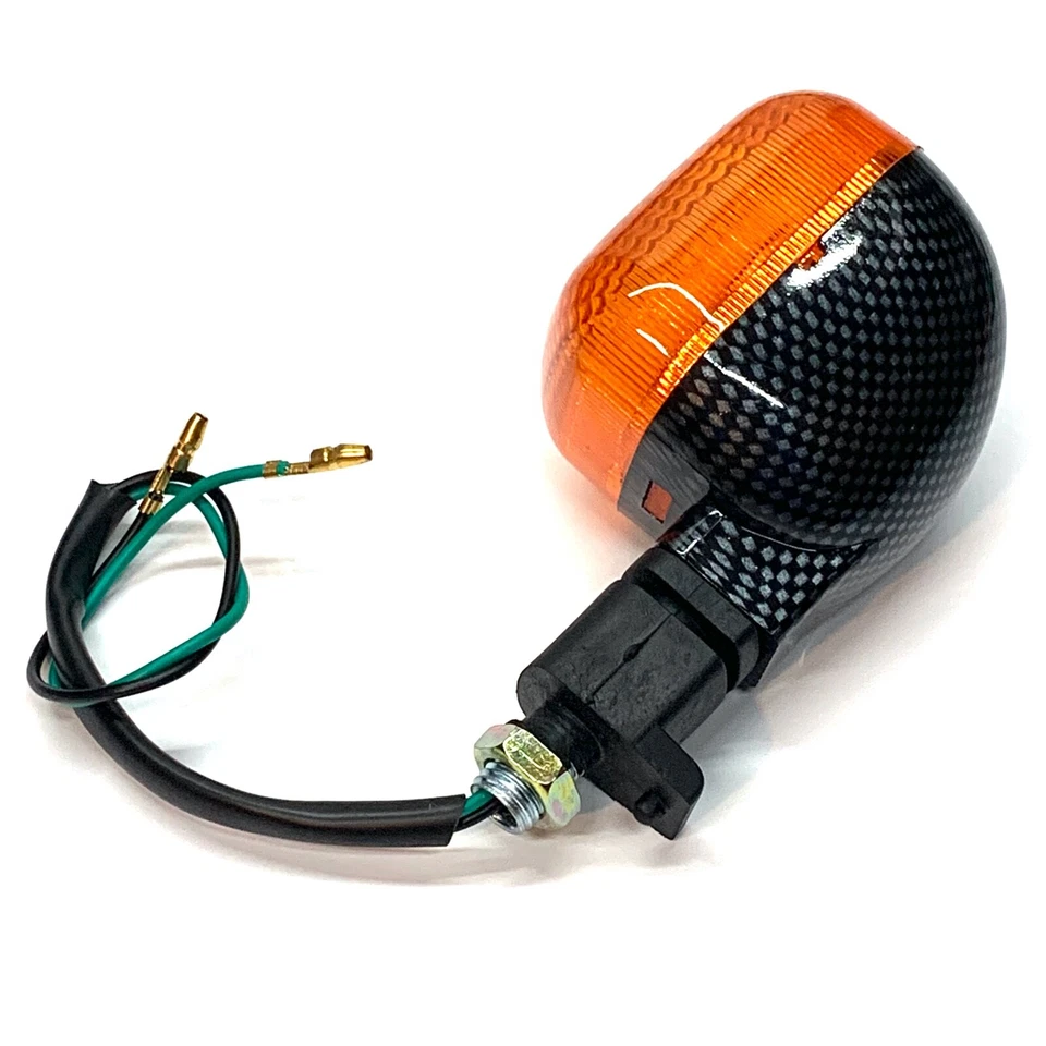 Intermitente Universal Estilo Tomos - Juego de 4 Fibra de Carbono L@@K A35 Sprint Targa Foto 3 de 4