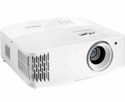 Optoma True 4K UHD Home Theater/Gaming Projector - White (UHD35)  New-Sealed