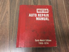 Motor Auto Repair Manual : Fifth Early Model Edition, 1968-1974