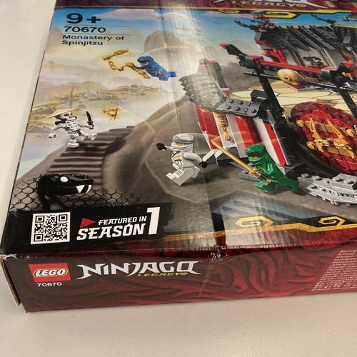 LEGO Ninjago Legacy Monastero di Spinjitzu 70670 Set Costruzioni Tempio Ninja Giappone - Foto 6 di 12