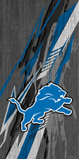 One Detroit Lions Cornhole Board Wrap