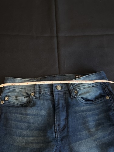 Buffalo Boys Sz 10 Max Skinny Fit Blue Jeans By David Bitton - Picture 15 of 16