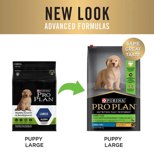 Pro Plan Puppy Healthy Growth & Development Large Breed Dog Food Chicken 3kg - Picture 2 of 6